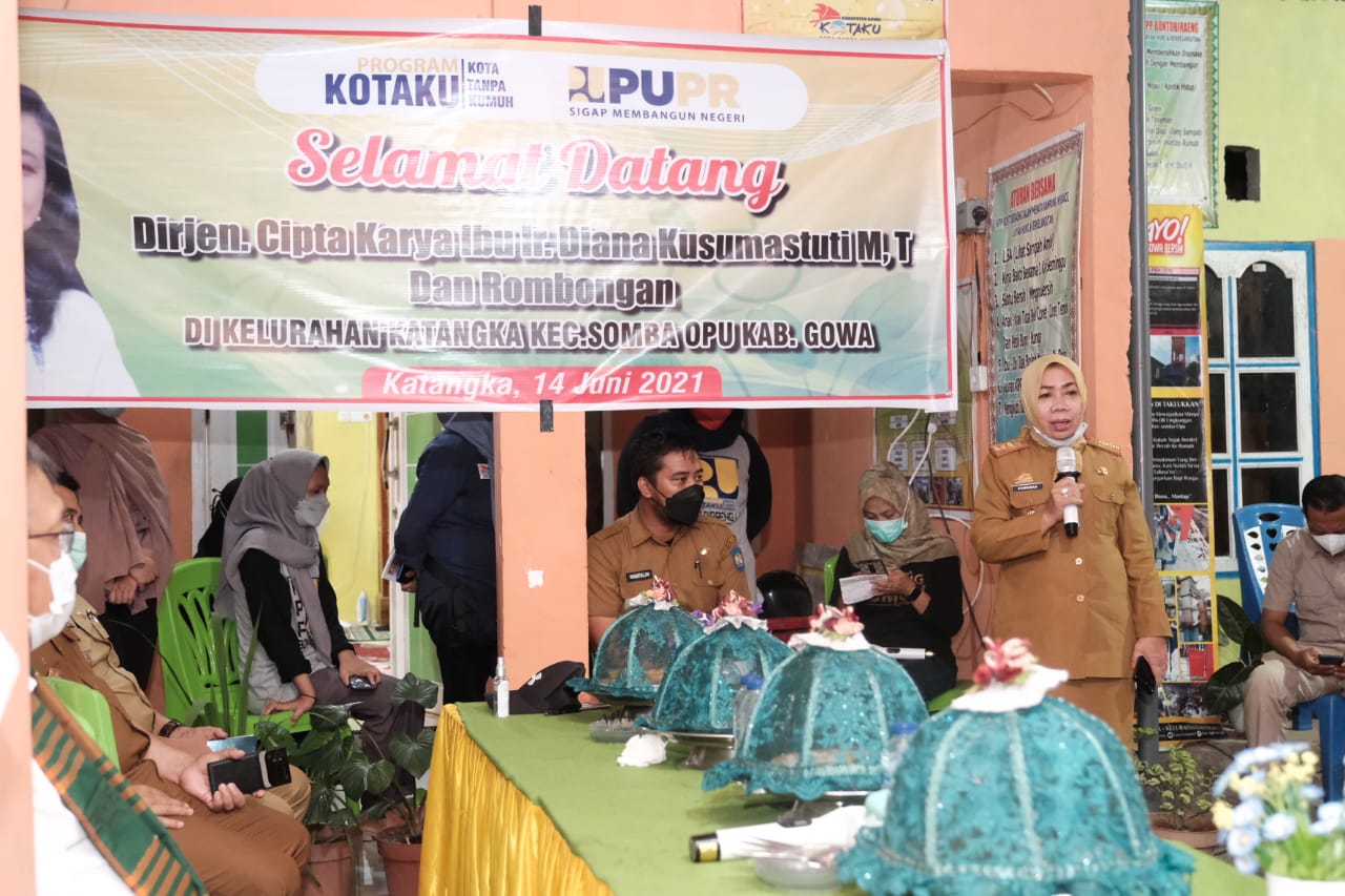 PJ Sekda Gowa Harap Program KOTAKU Merata di Seluruh Kecamatan